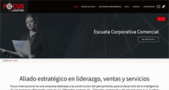 Desktop Screenshot of focusinternacional.org